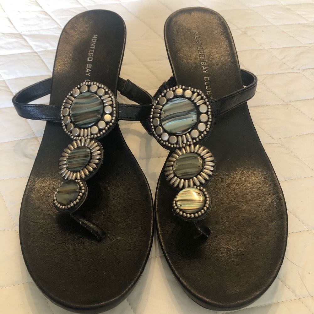 Vintage Leather Sandals Size 7